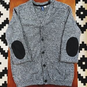 H&M gray cardigan sweater